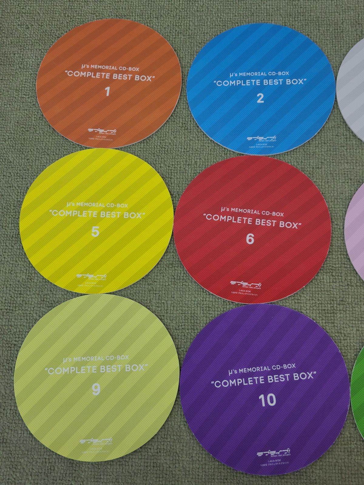 CD μ's Memorial CD-BOX Complete BEST BOX ラブライブ 期間限定生産