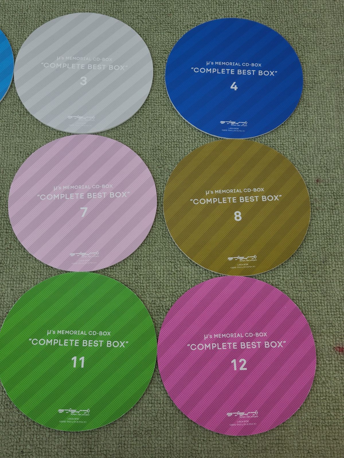 CD μ's Memorial CD-BOX Complete BEST BOX ラブライブ 期間限定生産