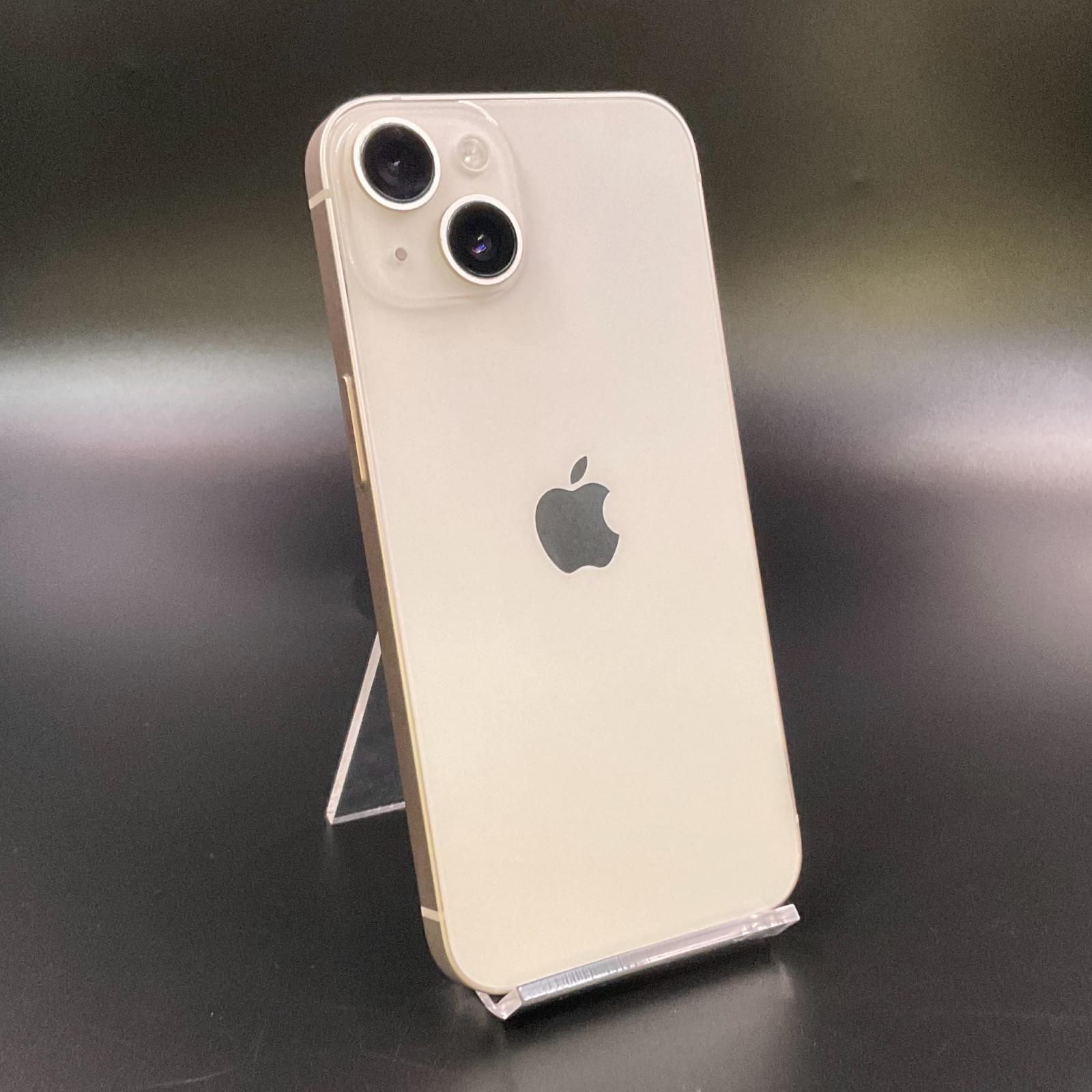 iPhone 14 スターライト ホワイト 128GB SIMフリー ムスビー｜iPhone 