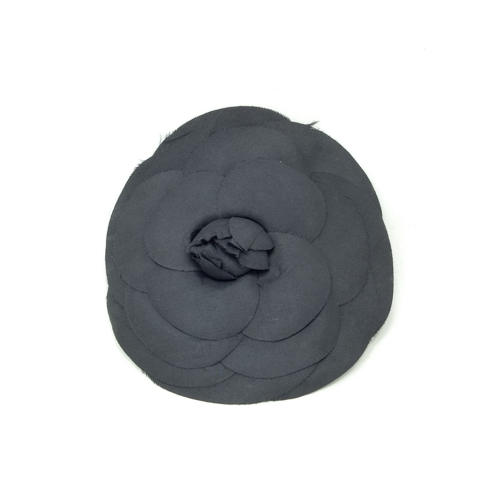 ✨CHANEL✨シャネル カメリア フラワー ブローチ ブラック - メルカリ