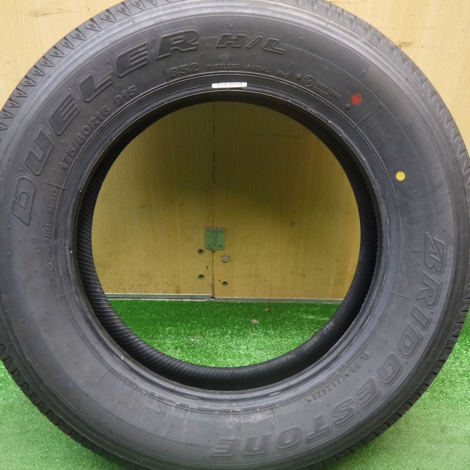 ブリヂストン DUELER H/L 852 175/80R16ジムニー 新車外し ジムニー 