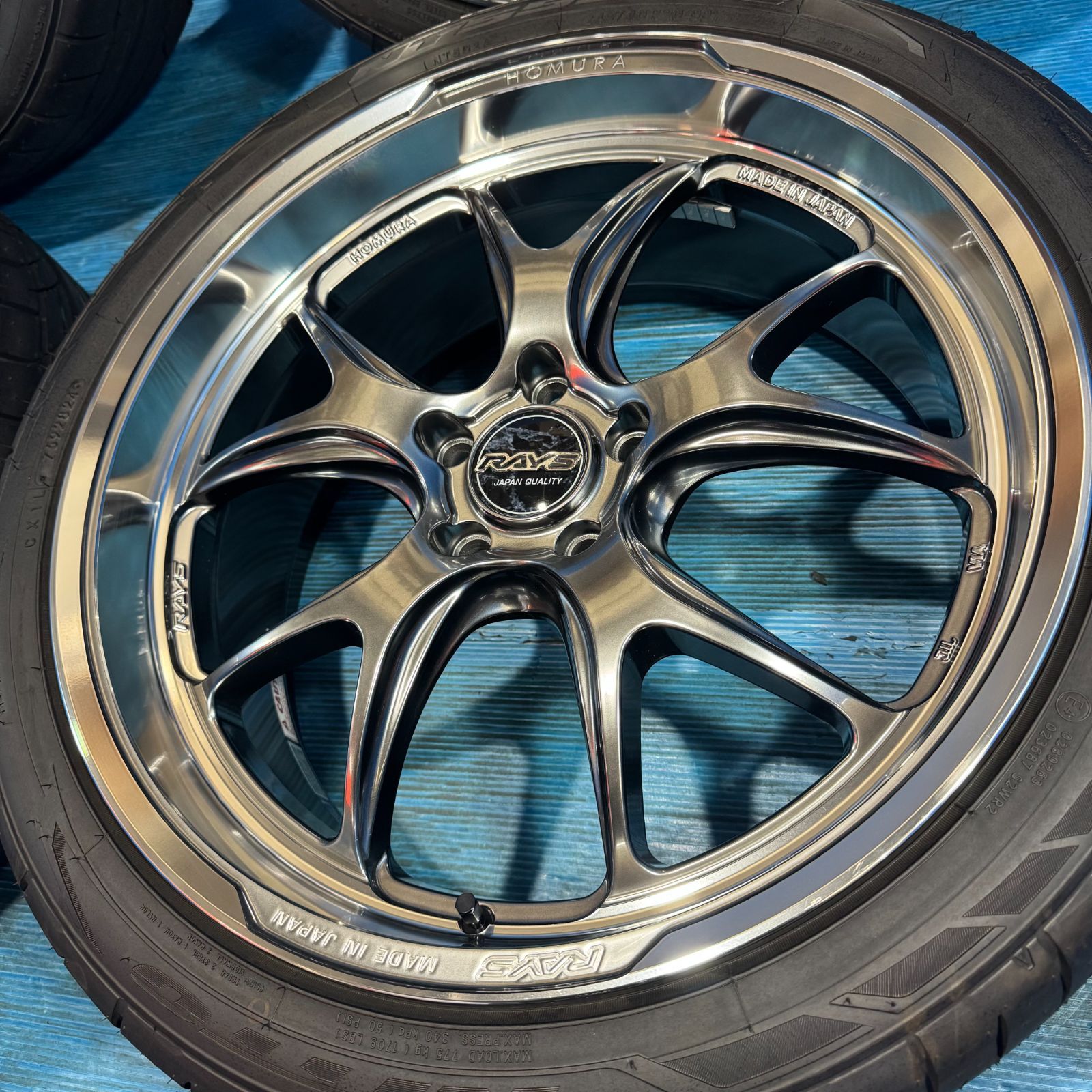 ホムラ レイズ HOMURA 20インチ 2×9 RAYS Plus 2×9（タイヤ幅（mm）245 