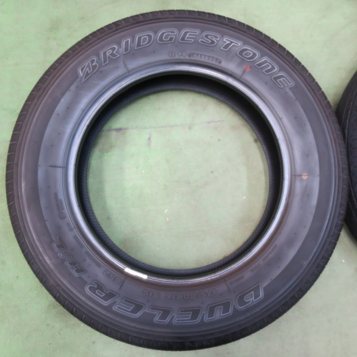 バリ溝！24年！8.5分☆ジムニー 等 175/80R16 ブリヂストン デューラー 