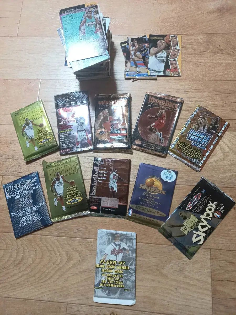 バスケットボール トレカ skybox UPPER D・E・C・K FLEER