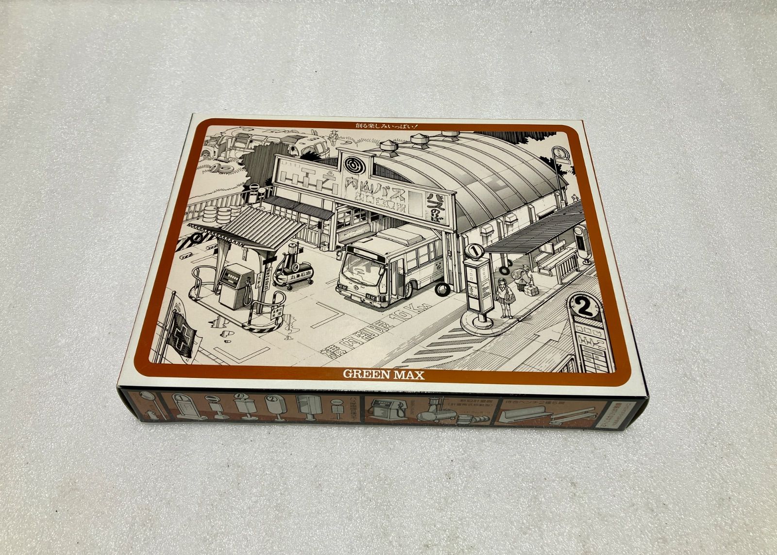 質Banana】未使用保管品 GREEN MAX/グリーンマックス バス営業所 日本