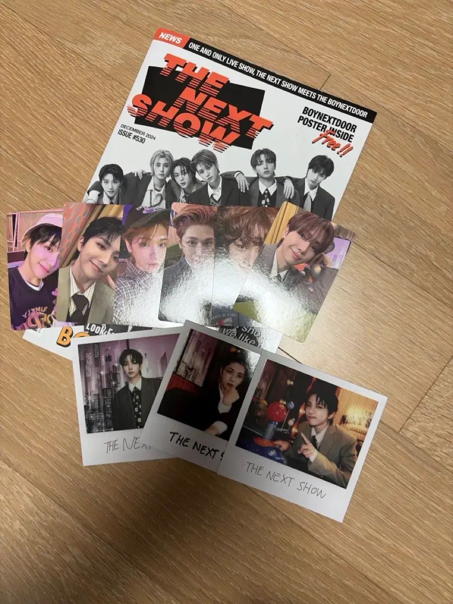 BOYNEXTDOOR(ボイネク) 2025 シーグリ NEXT SHOW 雑誌 + トレカ +