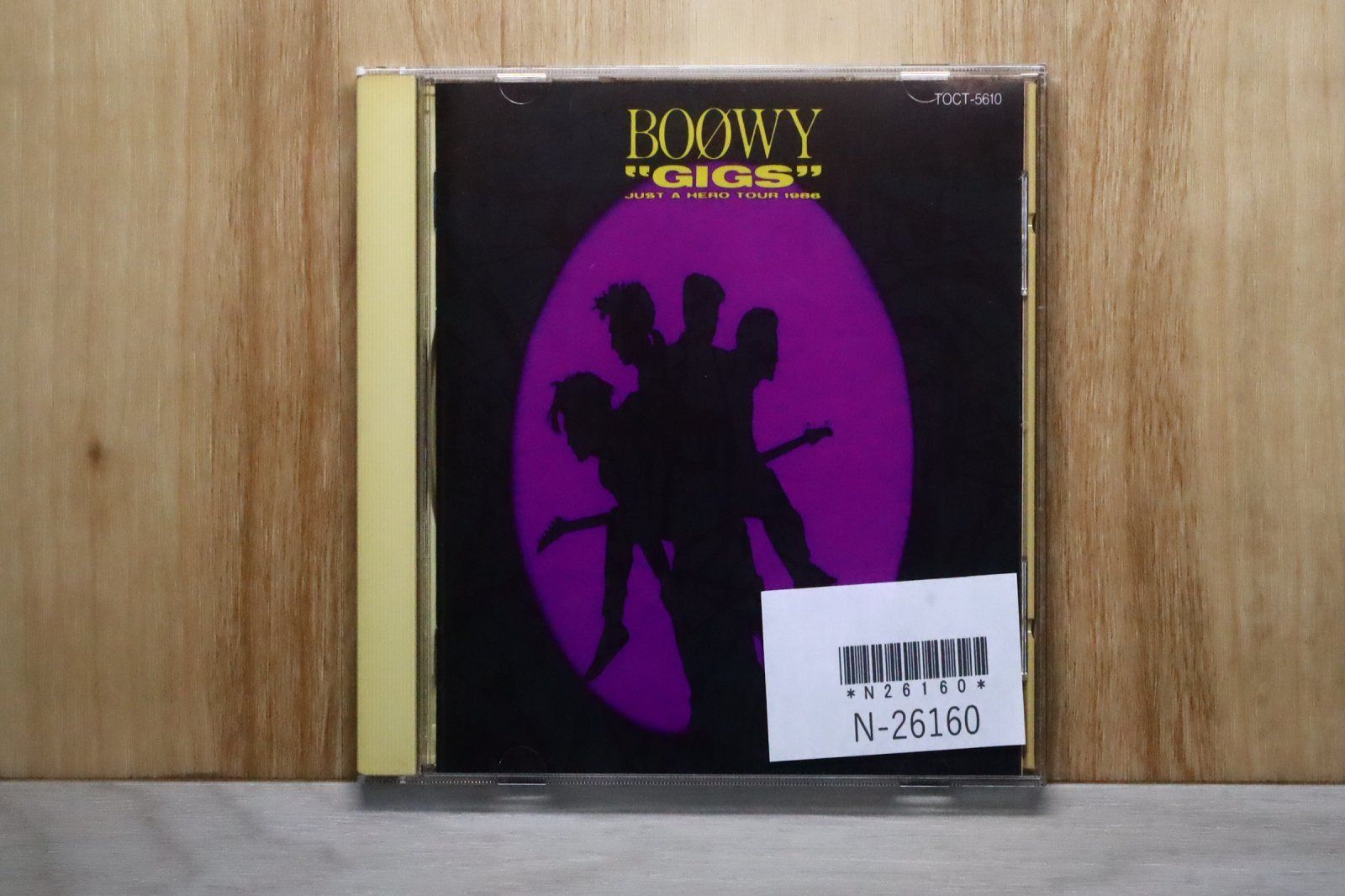 国内盤CD☆ボウイ /BOOWY □ GIGS ― JUST A HERO TOUR 1986 【TOCT5610