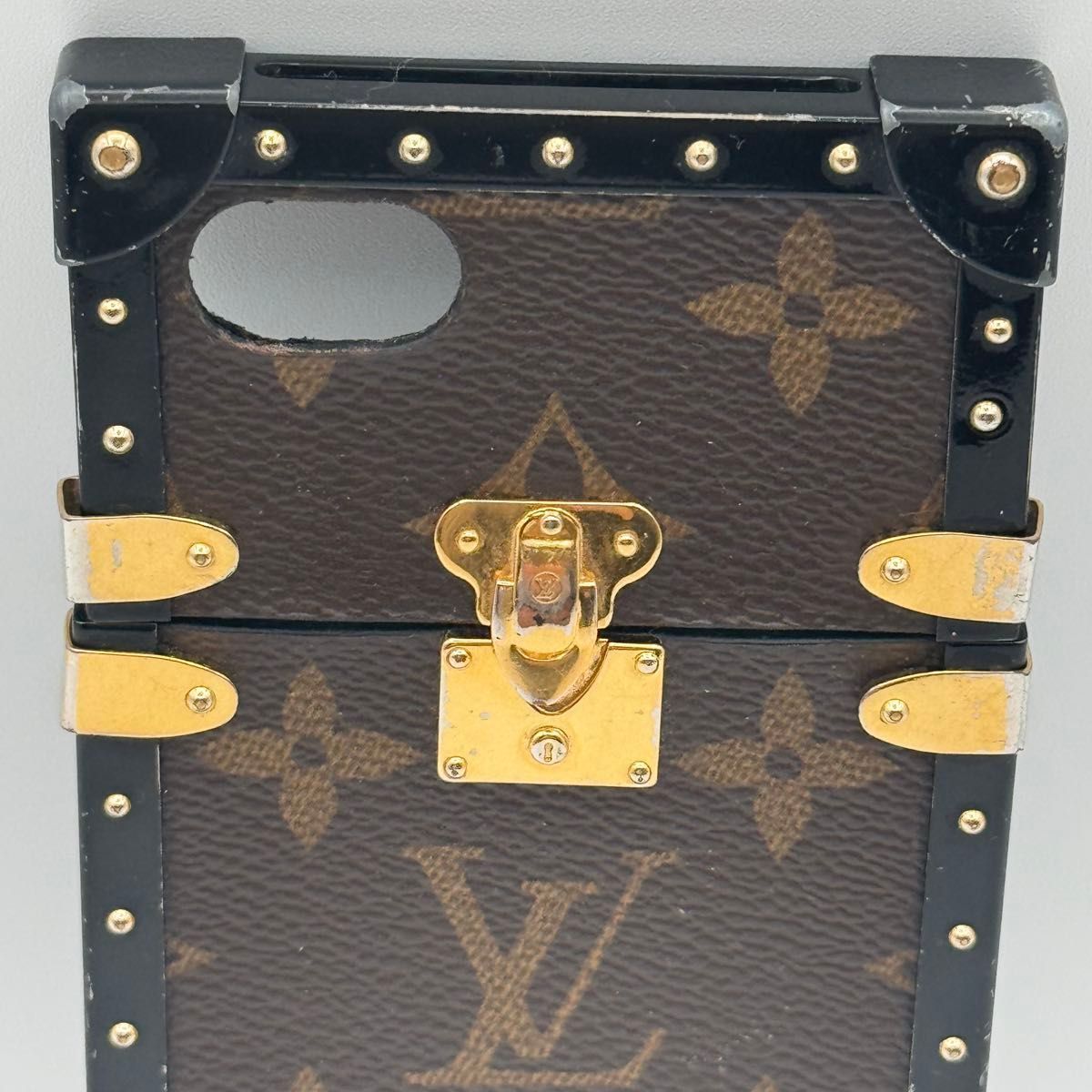 ルイヴィトン iPhone 7／8／SE アイトランク スマホケース 1-29 - メルカリ