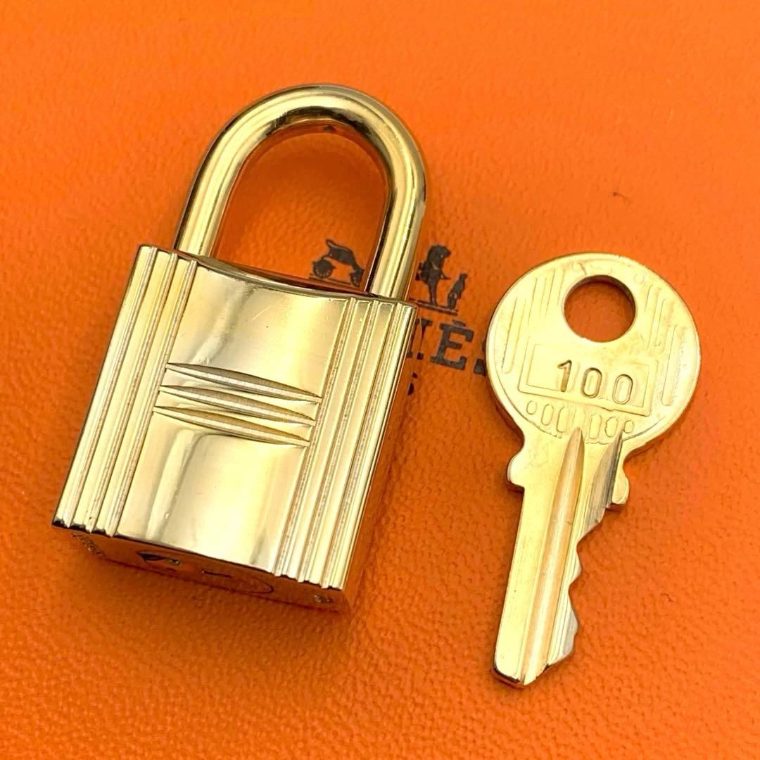 ▲HERMES エルメス カデナ　24Kメッキ　No.51 51番　鍵付き エルメス カデナ 24Kメッキ No.100 100番 鍵付き カデナキー