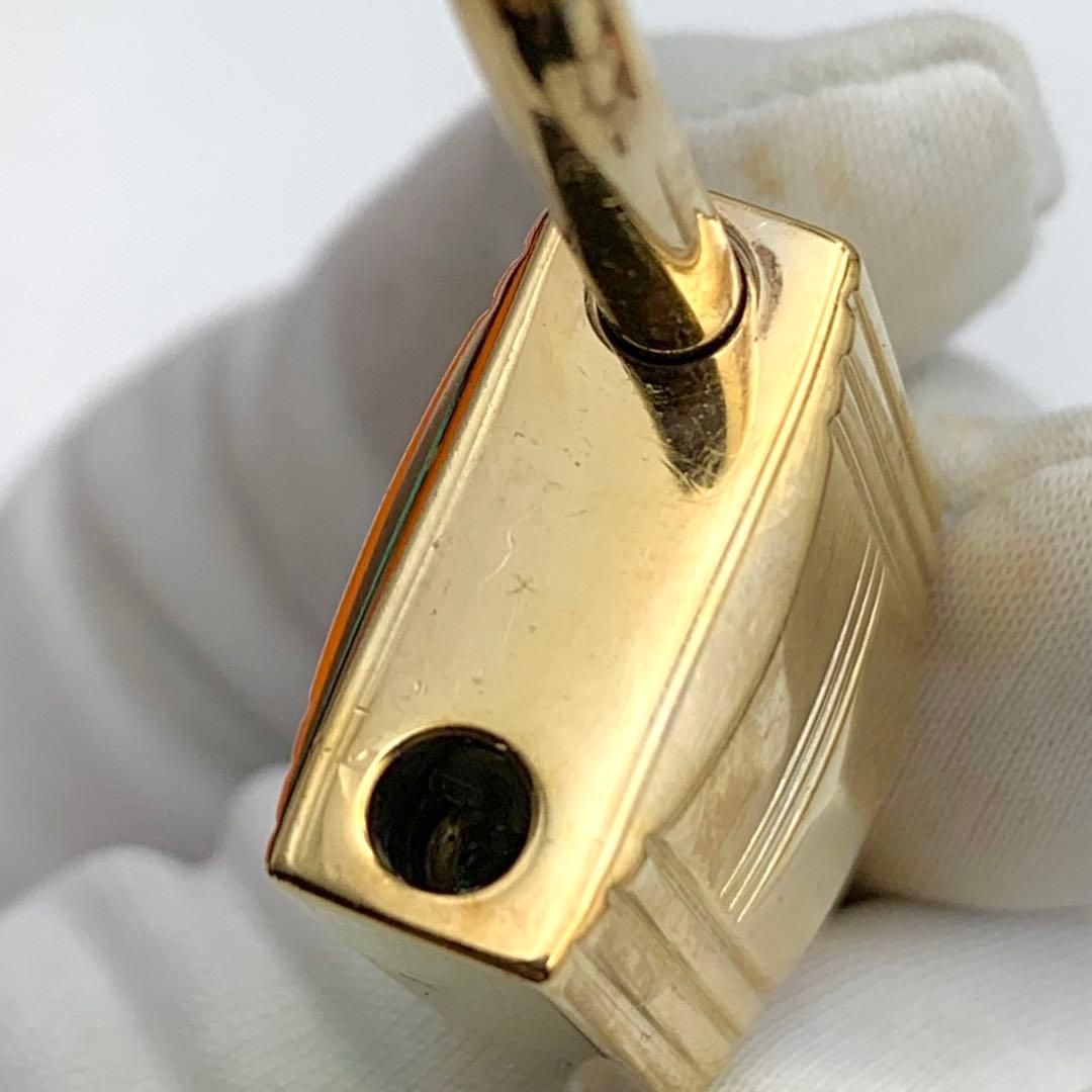 エルメス カデナ 24Kメッキ No.100 100番 鍵付き カデナキー