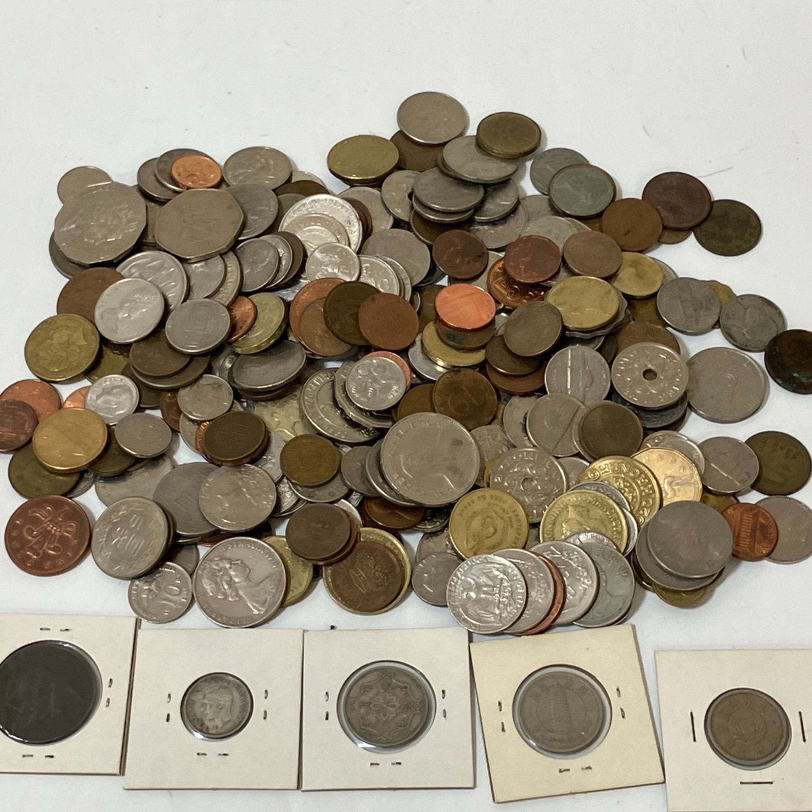 中国 古銭 穴銭 銀貨 アンティーク 硬貨 120枚セット コレクション