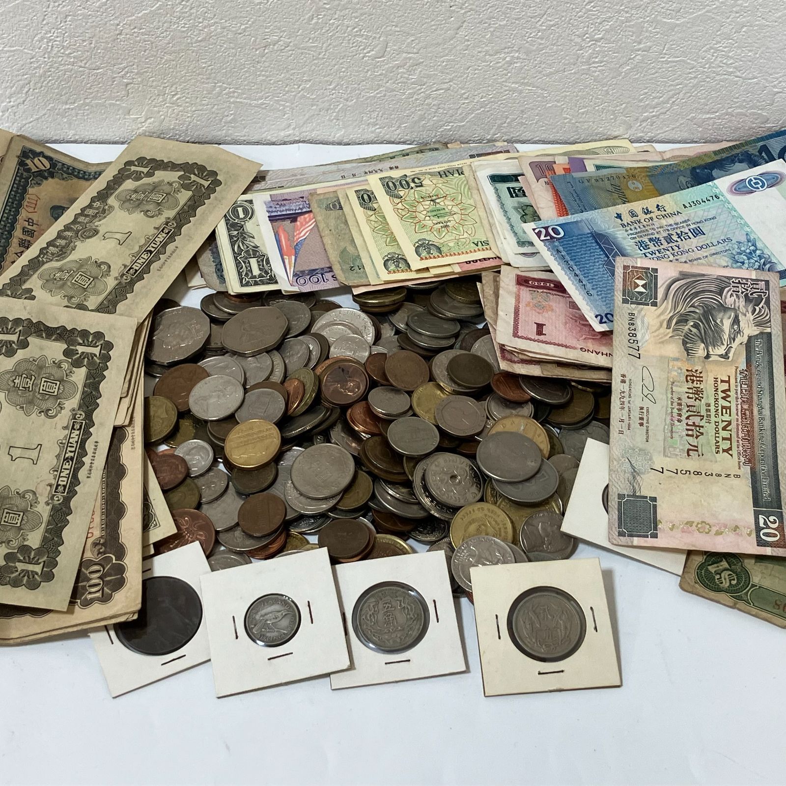 中国 古銭 穴銭 銀貨 アンティーク 硬貨 120枚セット コレクション