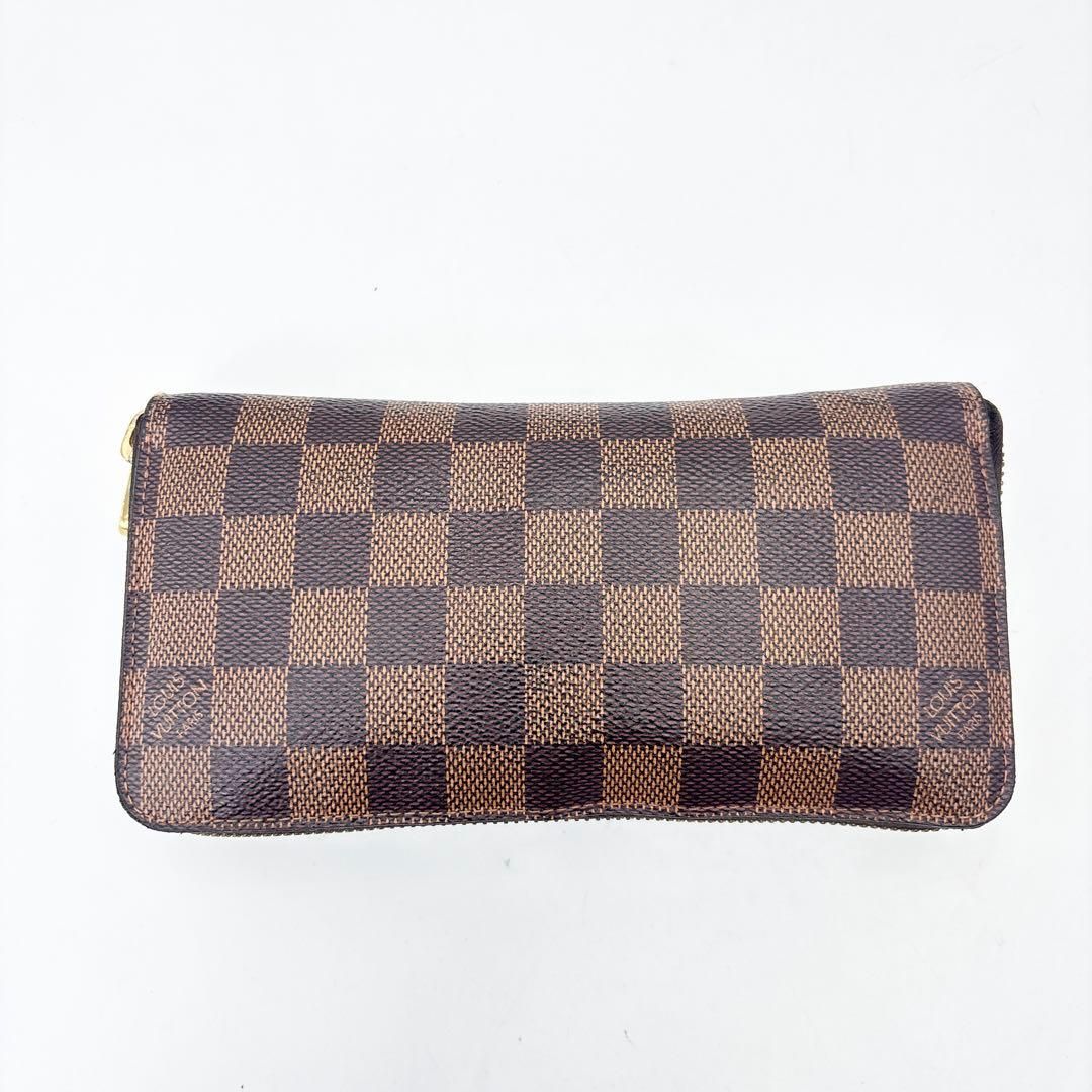 ルイ・ヴィトン N41661 ダミエ ジッピーウォレット ラウンドジップ 長