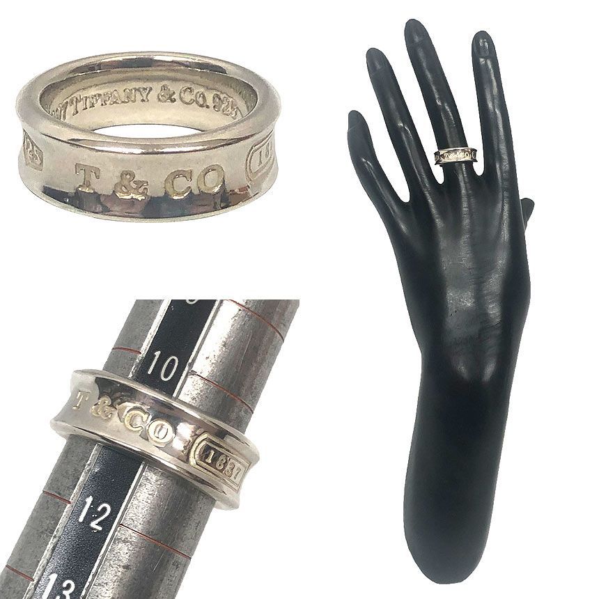 TIFFANY&CO. ティファニー 1837 リング ミディアム シルバー 11号