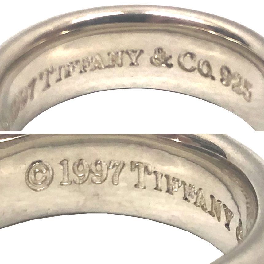 TIFFANY&CO. ティファニー 1837 リング ミディアム シルバー 11号