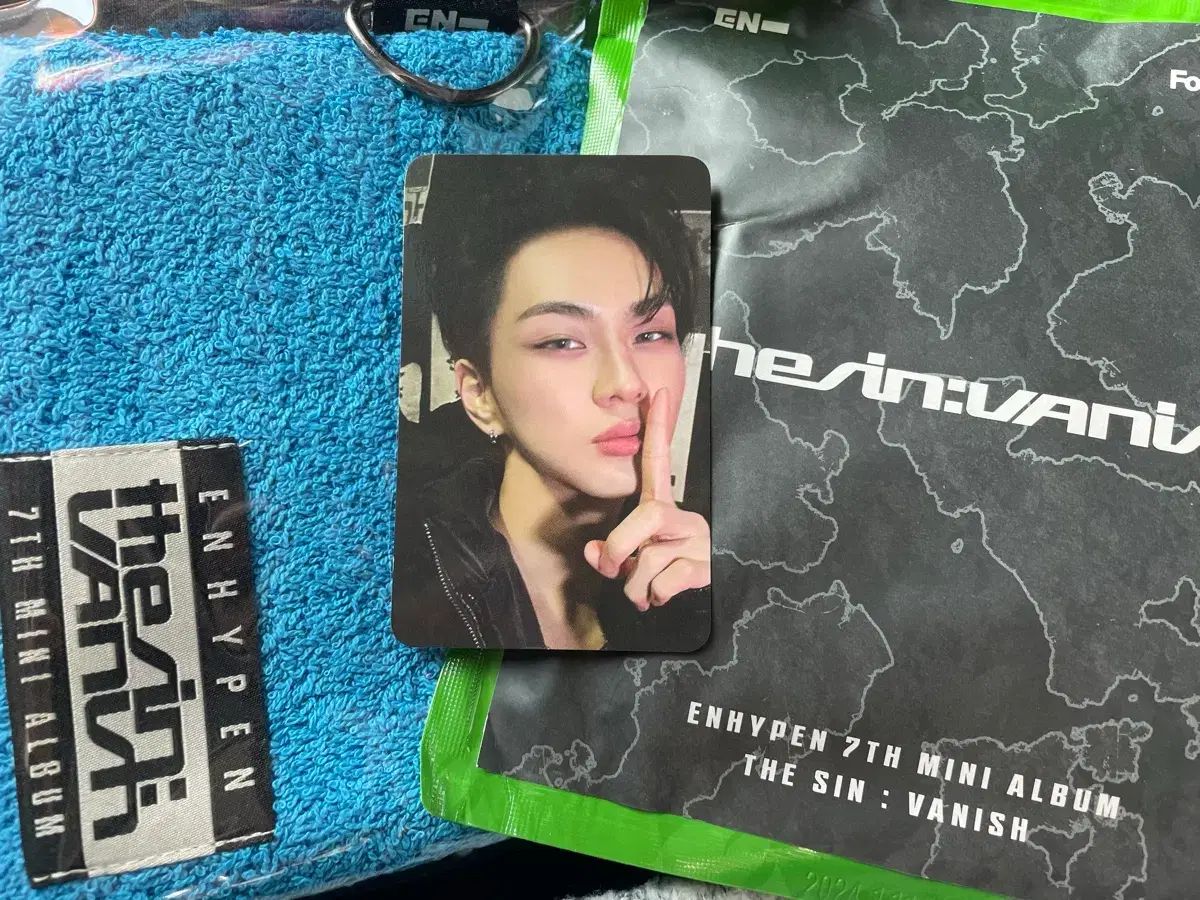ENHYPEN エンハイプン エナプ ジョンウォン JUNGWON 公開番組 コンバン サノク トレカ カイロ ポーチ