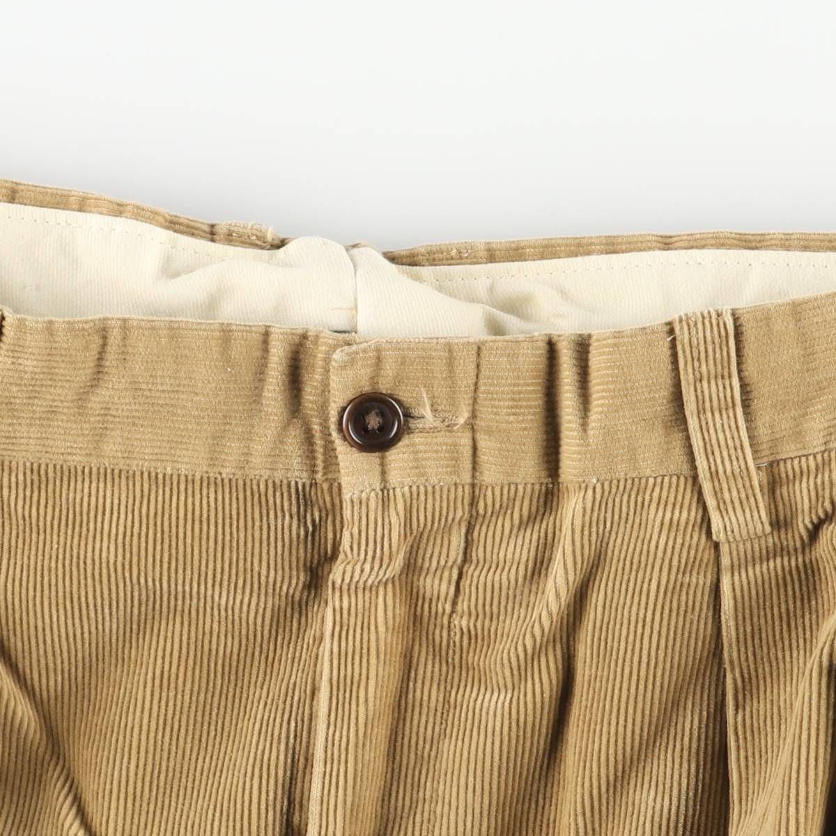 古着 00年代 ORVIS ツータック コーデュロイパンツ USA製 メンズw35