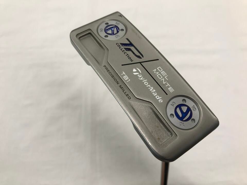 テーラーメイド TP COLLECTION BLACK DEL MONTE TB1 パター 中古