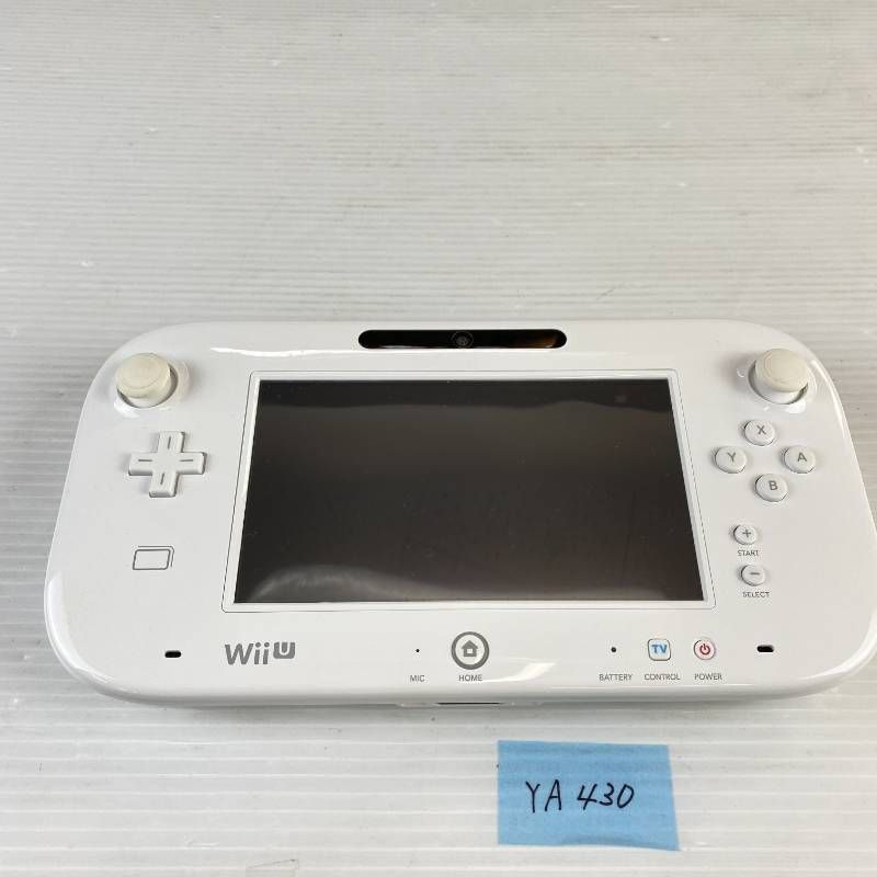 ◇YA430【すぐに遊べるセット】Nintendo WiiU ホワイト プレミアム