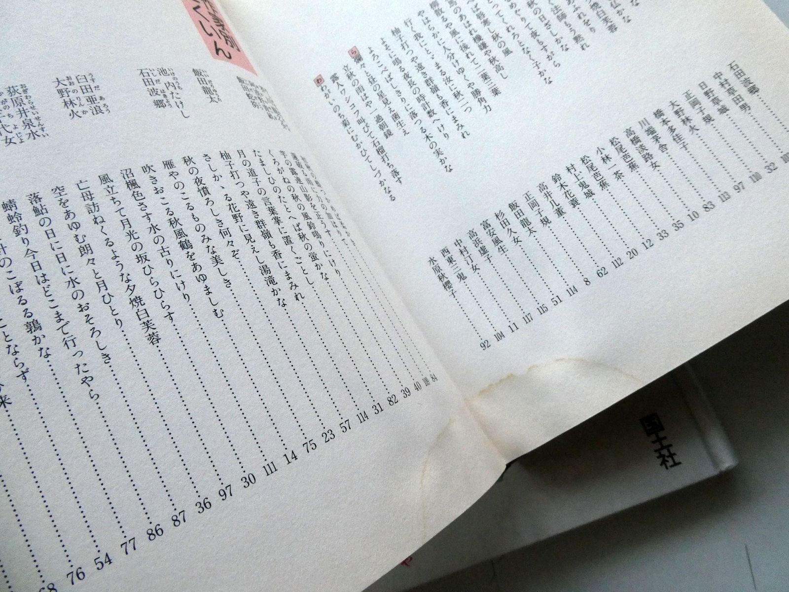 中古セット】除籍本 学習 俳句・短歌歳時記 春の名句と季語 / 夏の名句