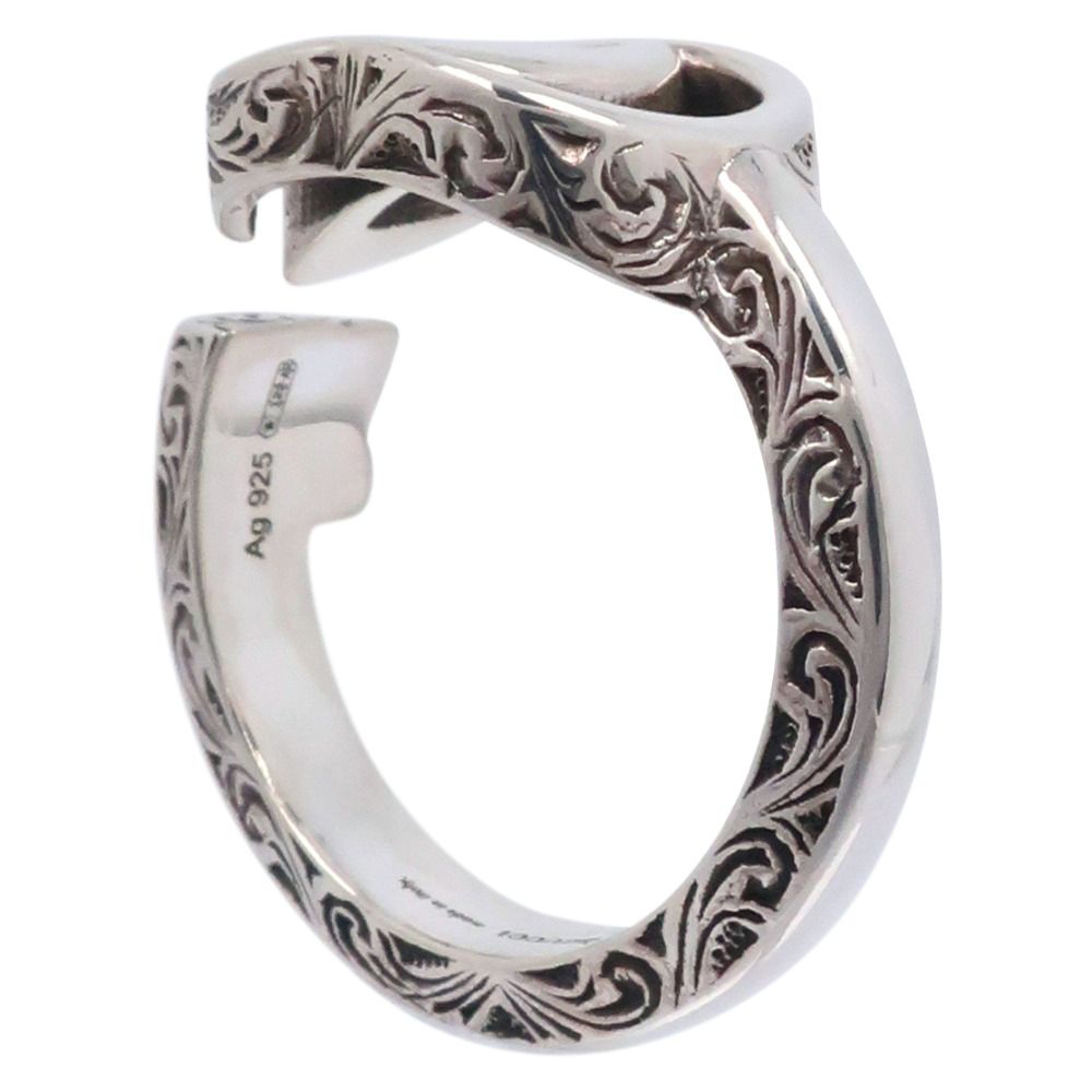 GUCCI】グッチ ダブルG キーリング 627760 J8400 0701 シルバー925 13