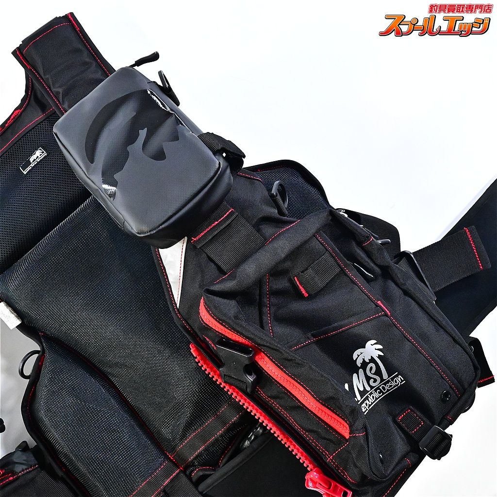 【パームス】 フローティングゲームベスト PA-FG/RE レッド