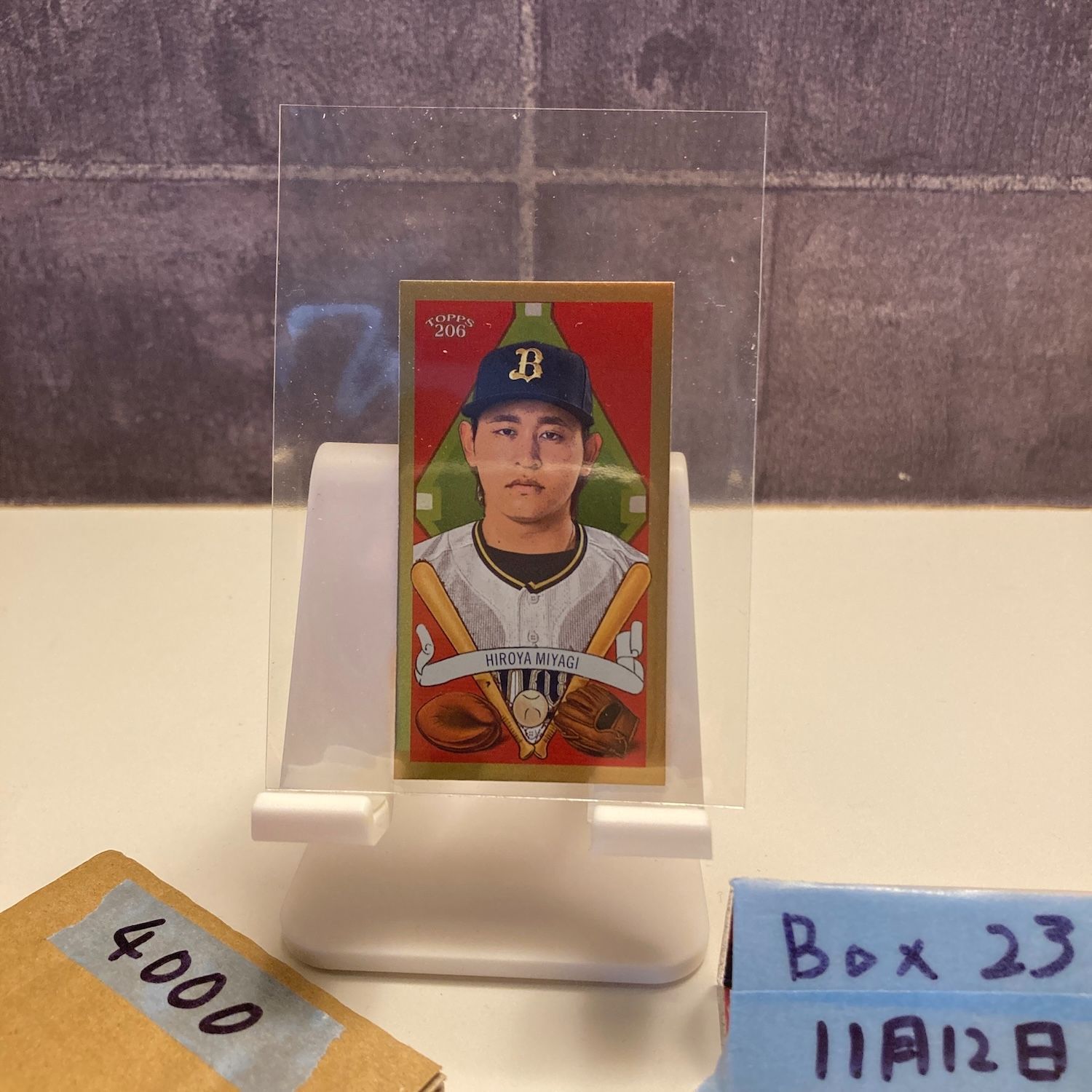 2024 Topps 206 宮城大弥 Hiroya Miyagi 5/7 オリックスバファローズ