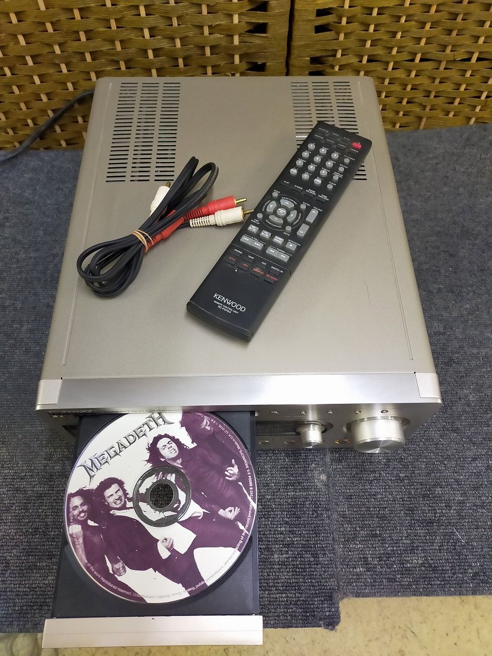 JVCケンウッド CD/MDレシーバー シルバー R-K700[AV_RECEIVER] - メルカリ