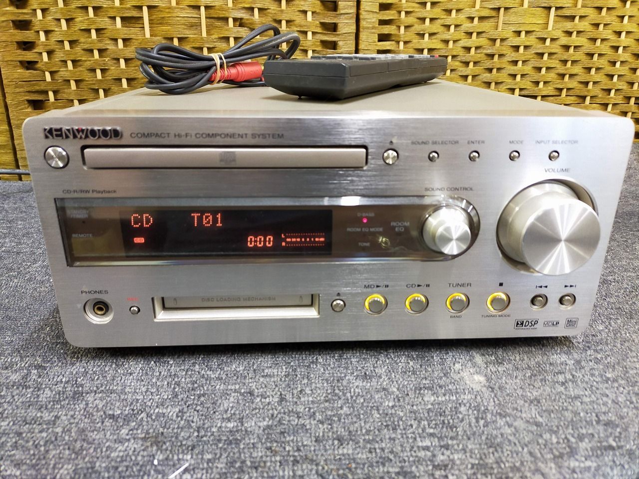 JVCケンウッド CD/MDレシーバー シルバー R-K700[AV_RECEIVER] - メルカリ