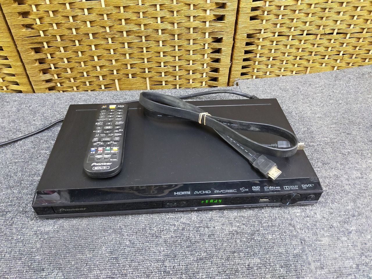 Pioneer ブルーレイディスクプレーヤー ブラック BDP-3130-K