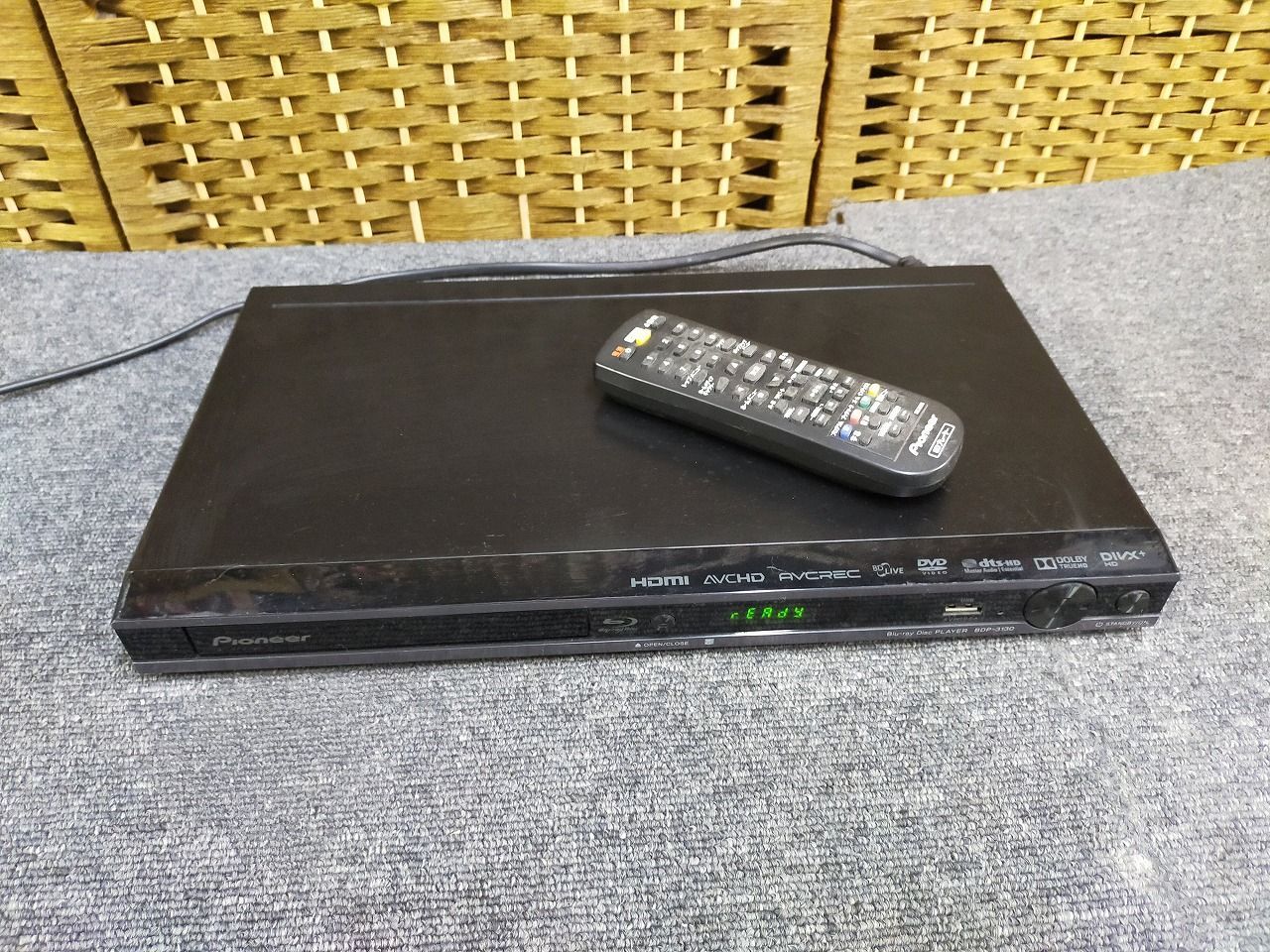 Pioneer ブルーレイディスクプレーヤー ブラック BDP-3130-K