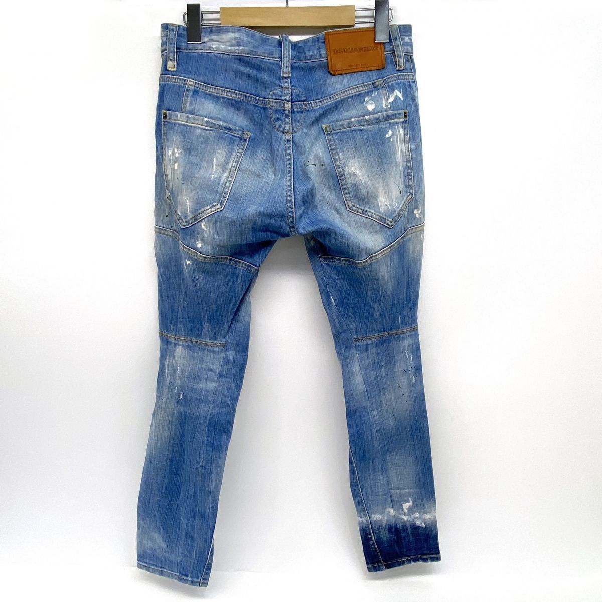 名作 定価9.9万 21SS 店頭即完売TIDY BIKER 青タグ サイズ42