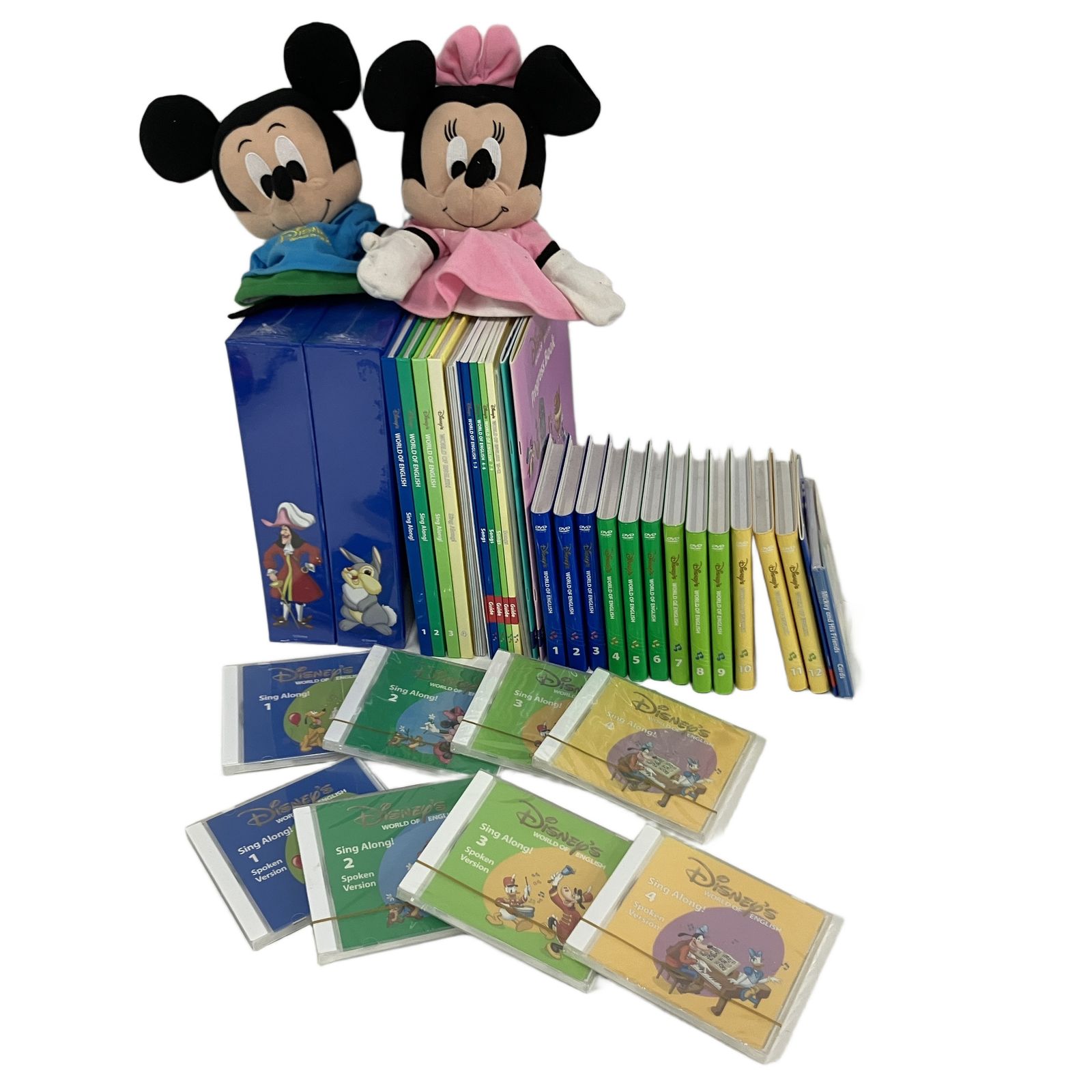 Disney's World of English 教材セット DWE ディズニーワールドオブイングリッシュ シングアロングセット