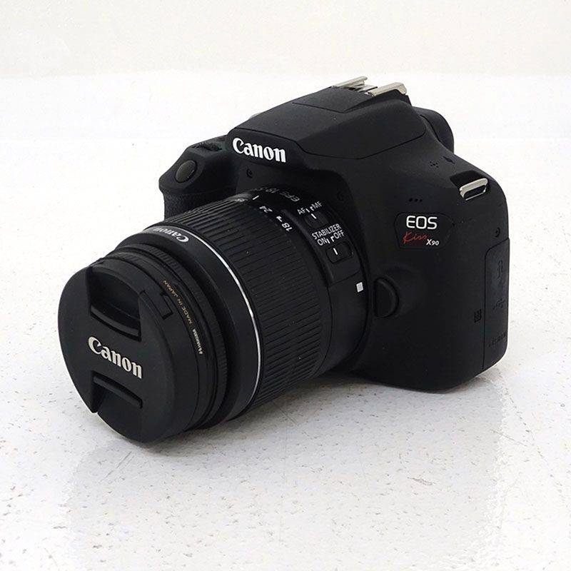 三重店】CANON EOS Kiss X90 ボディ+標準ズームレンズ+バッテリー+付属
