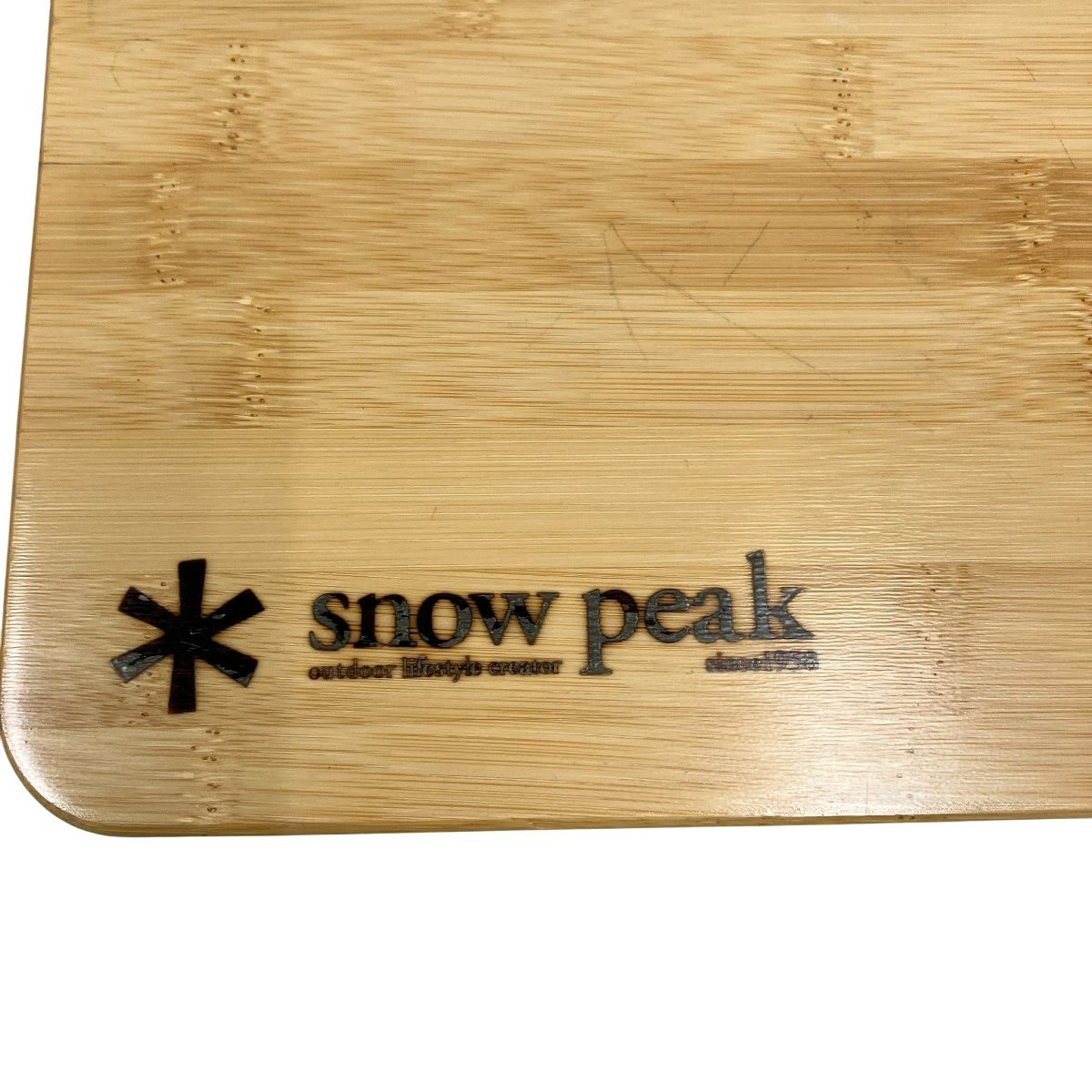 snowpeak ワンアクション ローテーブル 竹 スノーピーク アウトドア