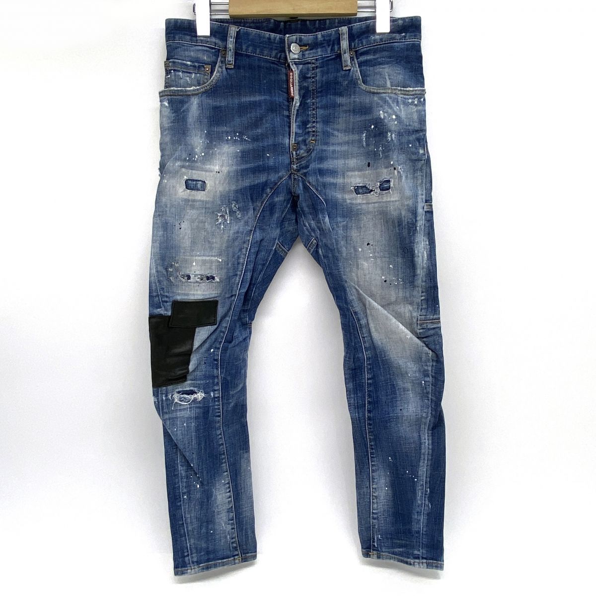 DSQUARED2 ディースクエアード Tidy Biker ダメージ加工デニムパンツ 