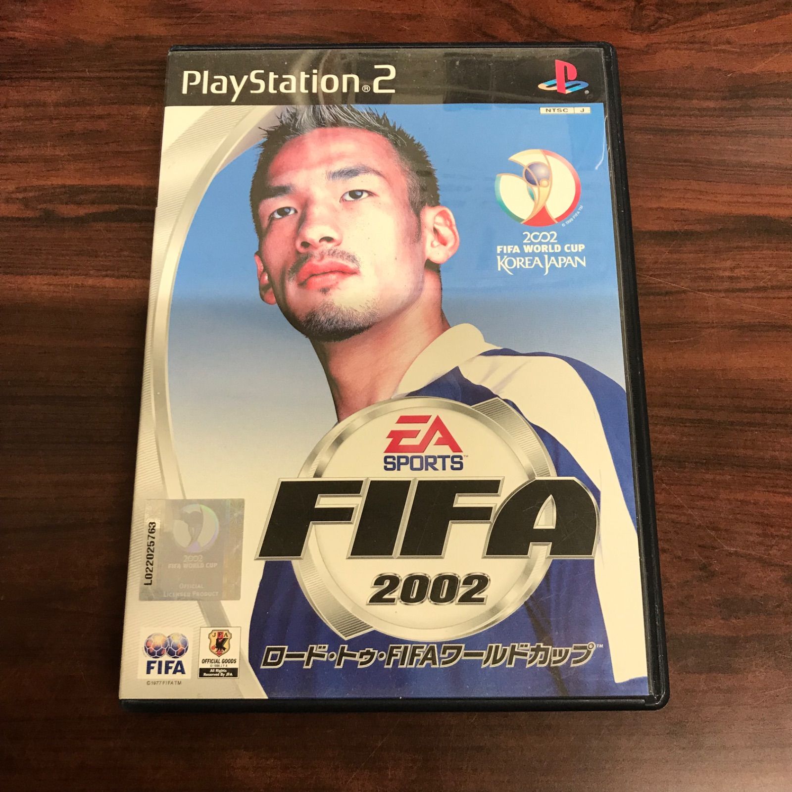 PS2ソフト「FIFA2002 ロード・トゥ・FIFAワールドカップ」（ジャンク品