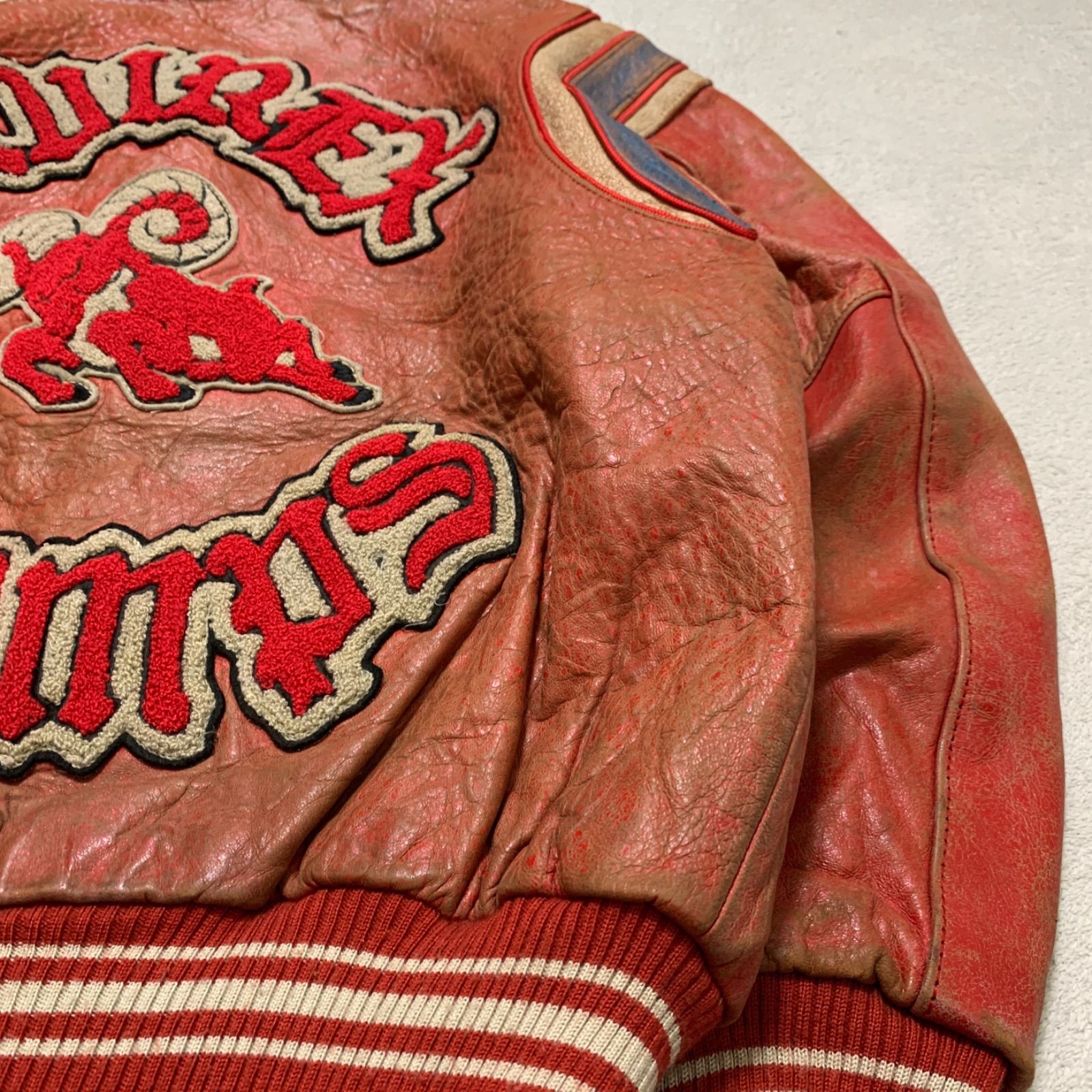 AVIREX スタジャン ボンバージャケット バーシティジャケット アワード