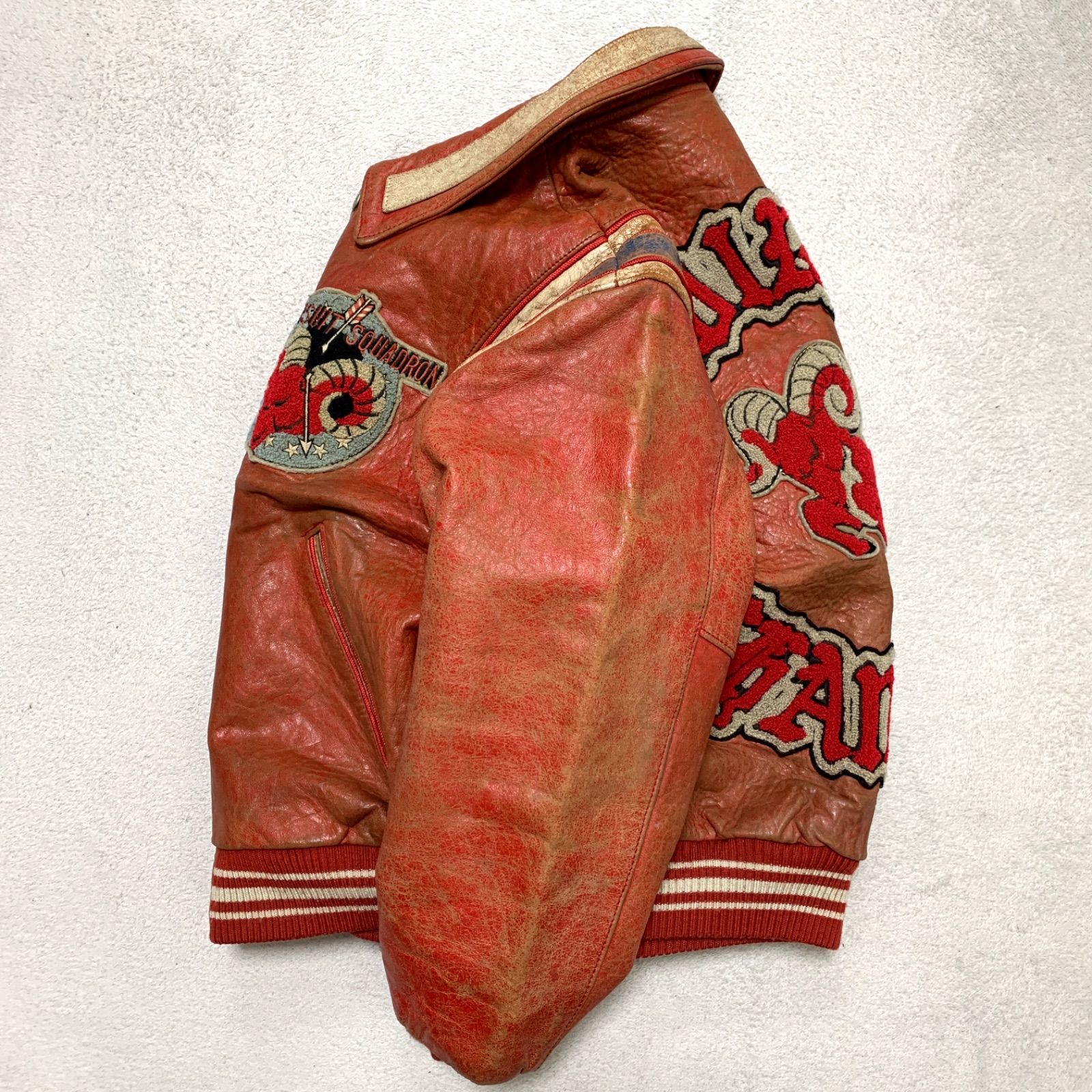 AVIREX スタジャン ボンバージャケット バーシティジャケット アワード