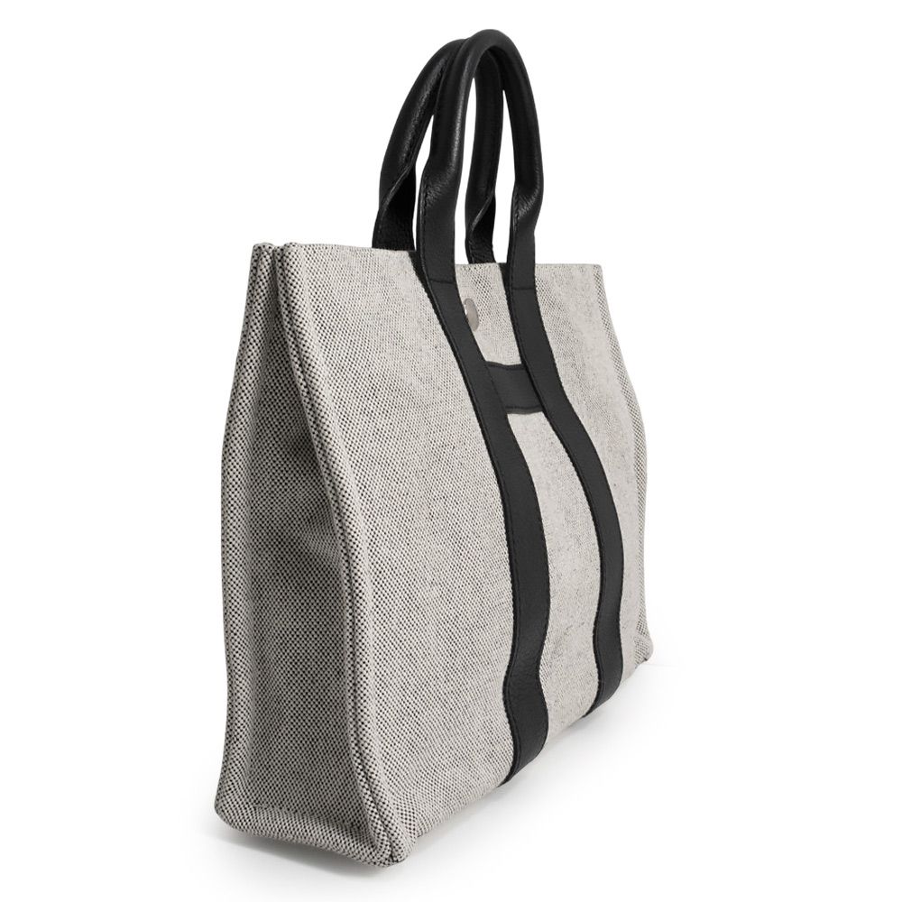 【HERMES】サックアーネ/トワルアッシュ/トートバッグPM/ノワール/ エルメス サックアーネ PM トワルアッシュ ネゴンダ グレー ブラック