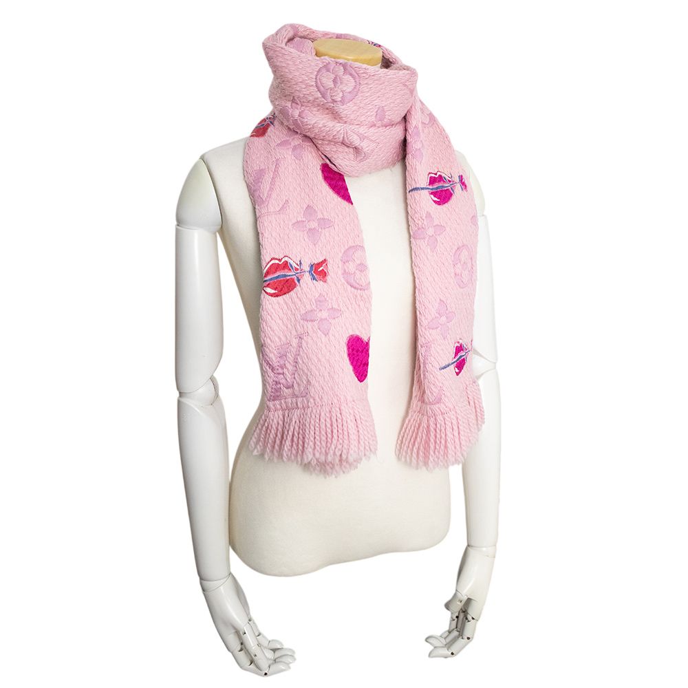 ルイ ヴィトン M71587 エシャルプ ロゴマニア ア ラ フォリ モノグラム