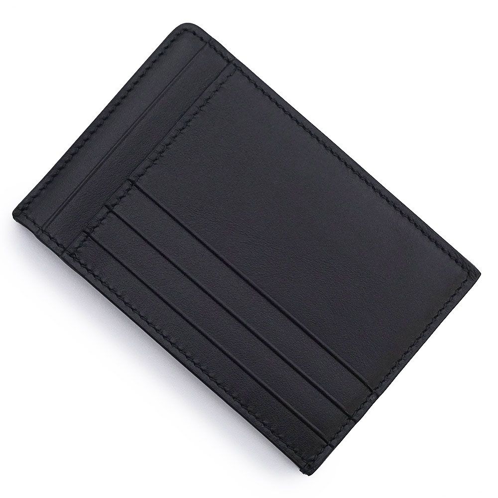 グッチ 812681 ジャンボGGレザー グレー ブラック カードケース 名刺入れ 定期入れ パスケース GUCCI（未使用　展示品） グッチ 812681 ジャンボGGレザー グレー ブラック カードケース 名刺