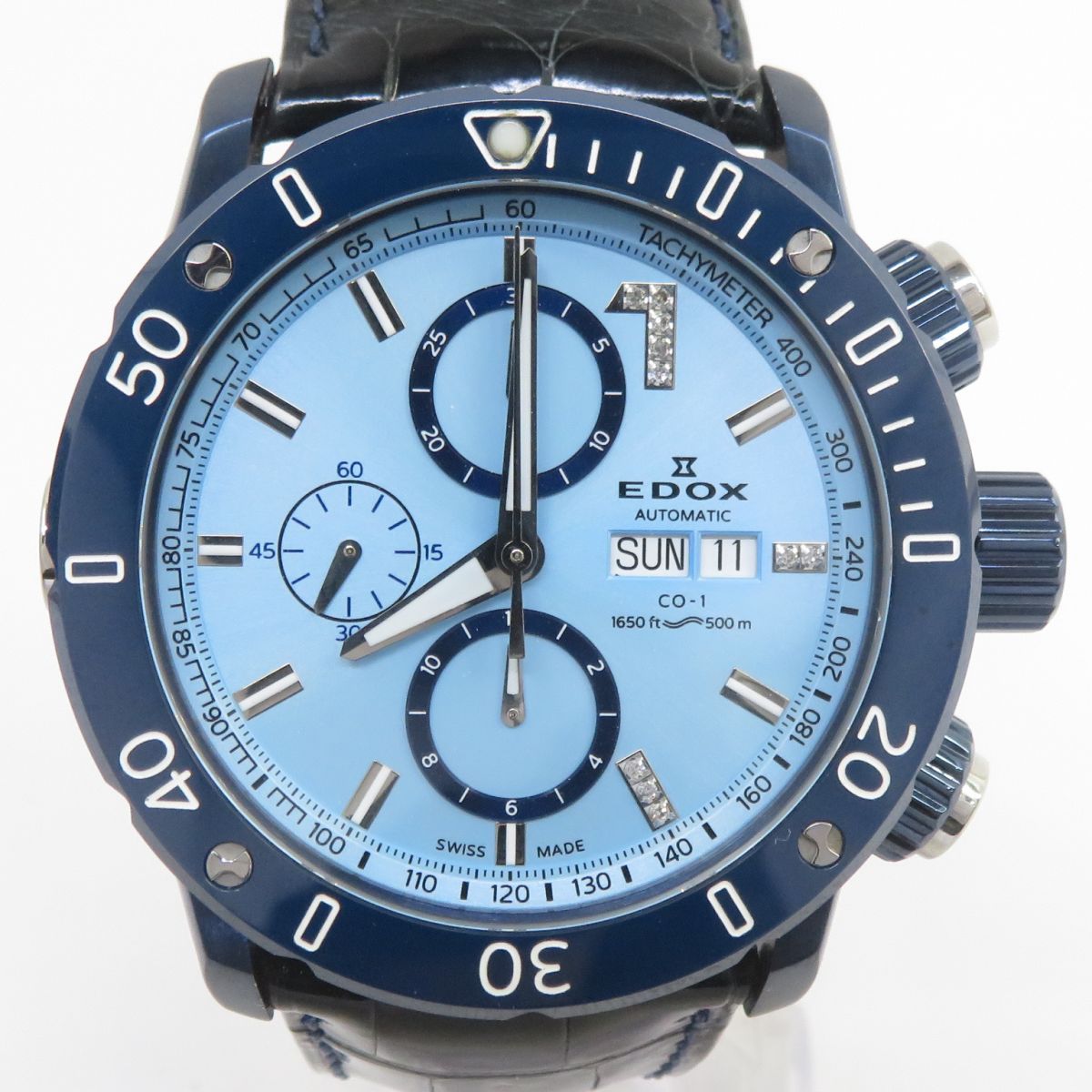 EDOX クロノオフショア1 CHRONOGRAPH AUTOMATIC FIRMAMENT SEA TO SKY LIMITED EDITION 01122 357BU8 BUIN8 自動巻き