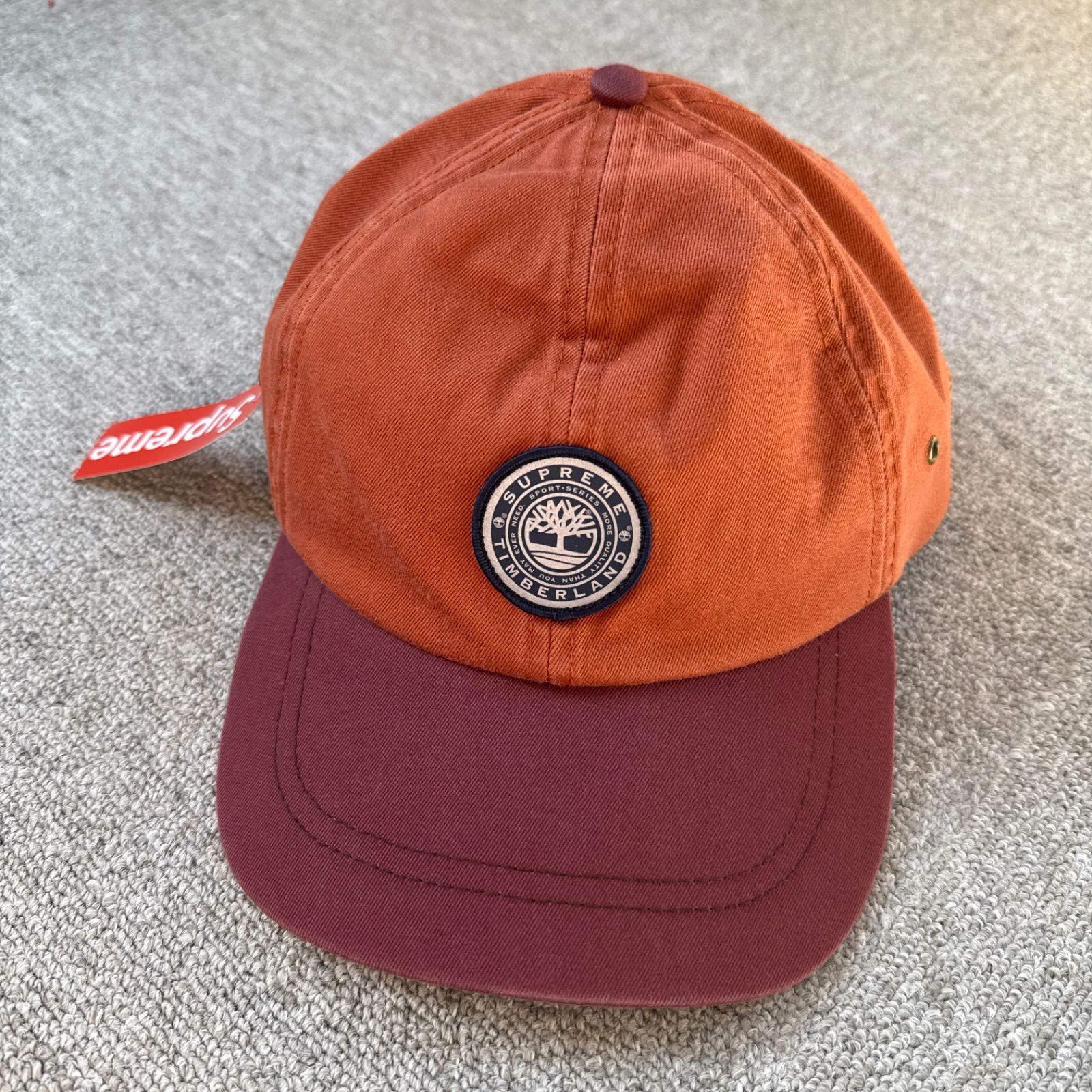 匿名配送】supreme×timberland 6パネルキャップ 新品タグ付き - メルカリ
