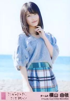 中古】生写真(AKB48・SKE48) 横山由依/CD「ここがロドスだ、ここで跳べ