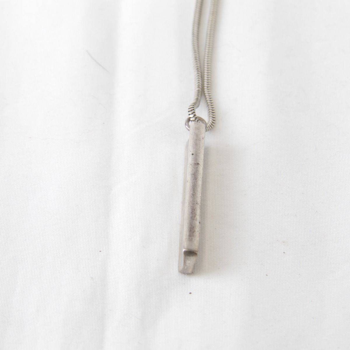 難あり『USED』TIFFANY&Co.【ティファニー】 バー ネックレス チェーン