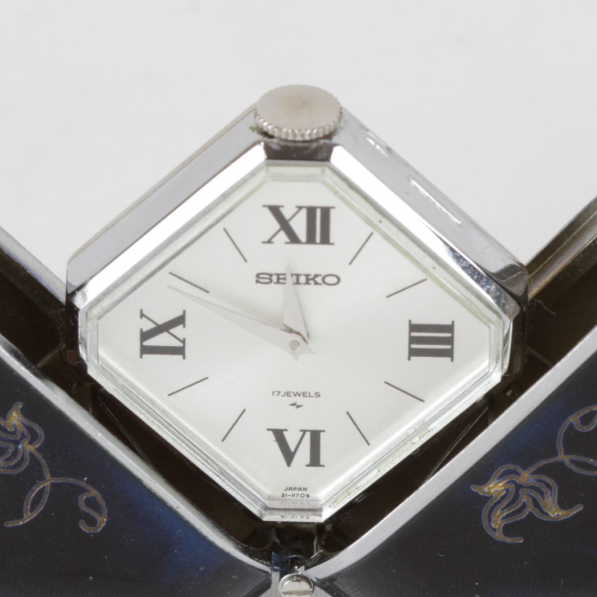 良品『USED』 SEIKO【セイコー】 21-7510 桃太郎 手巻き 懐中時計