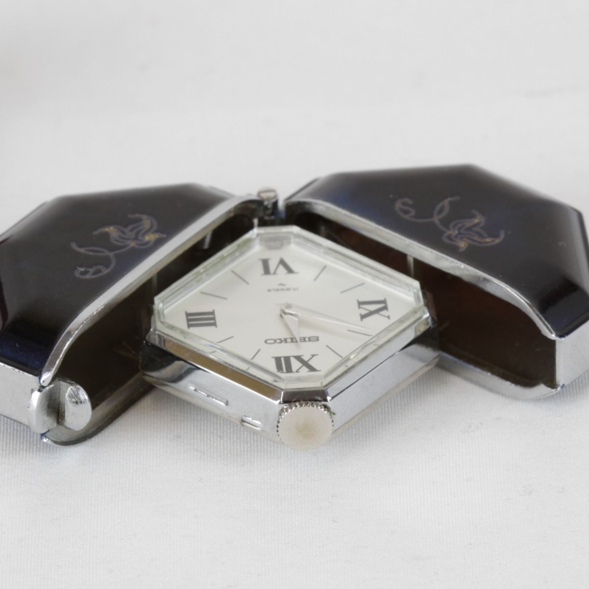 良品『USED』 SEIKO【セイコー】 21-7510 桃太郎 手巻き 懐中時計