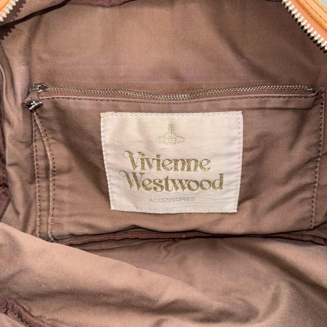 廃盤・良品】Vivienne ハンドバッグ ミニボストンバッグ キャンバス