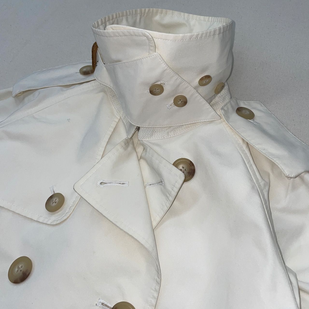 90s ralph lauren trench coat ラルフローレン トレンチコート 白